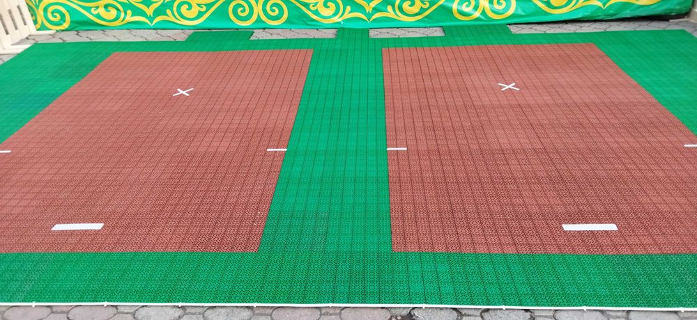 Городошная площадка для европейских городков