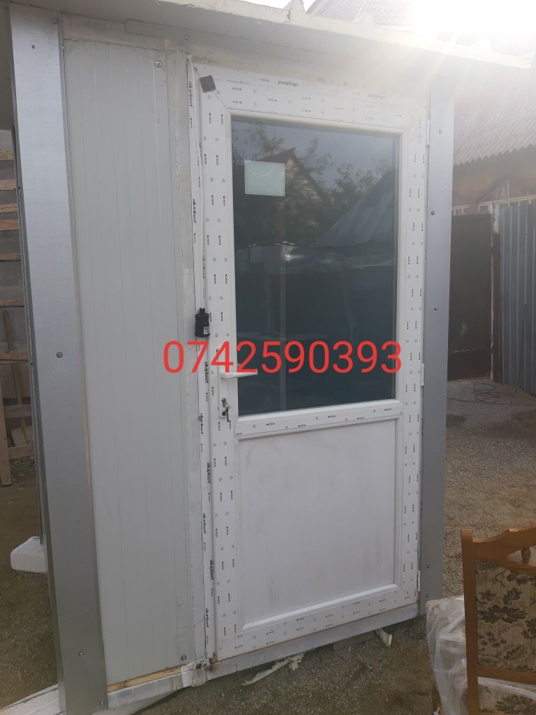 Vand cabina modular pază 1,50mx1,50