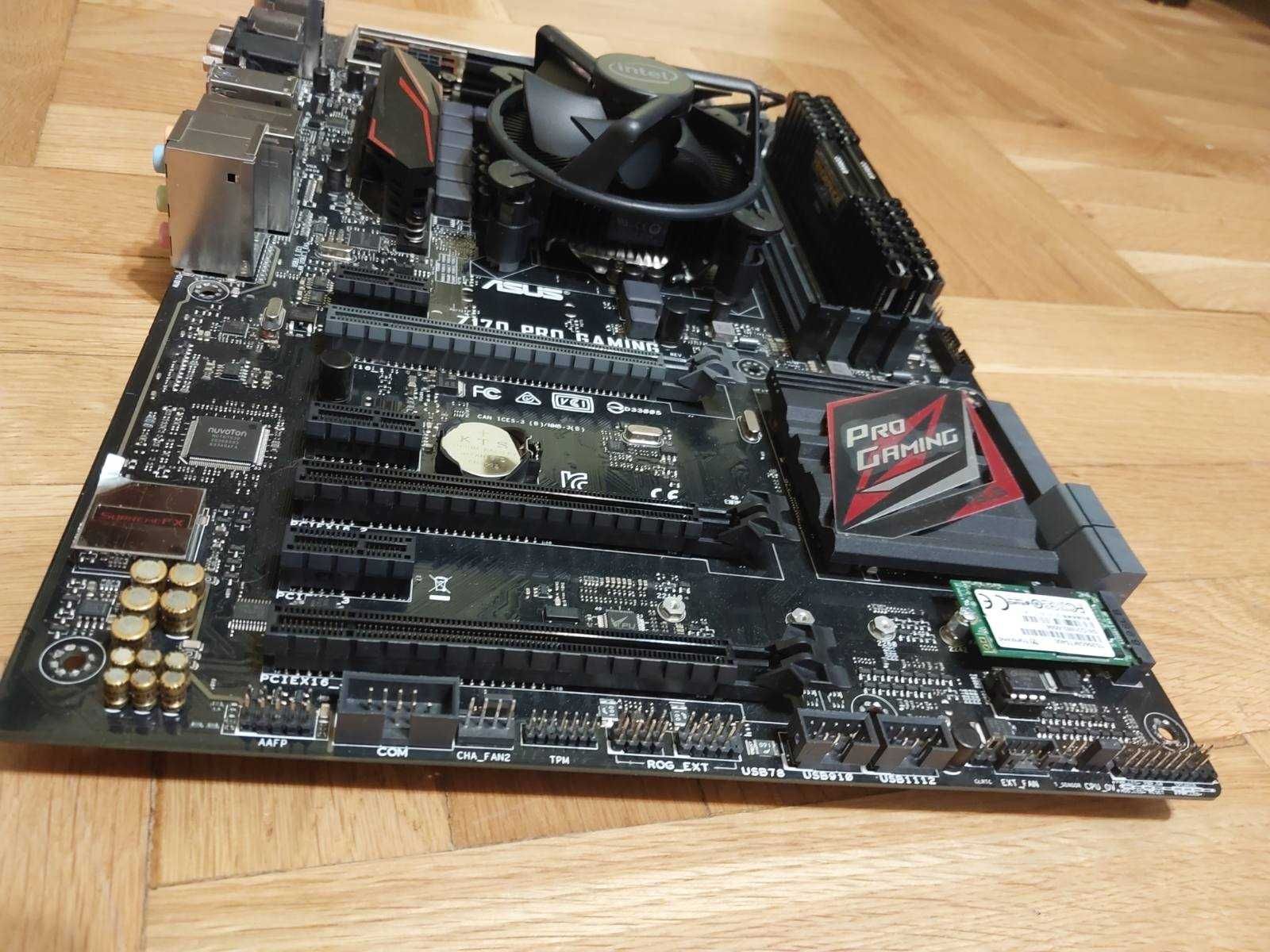 Intel Core I7 7700 + Asus Z170 Pro Gaming + 16GB 2666mhz + 256GB NVMe