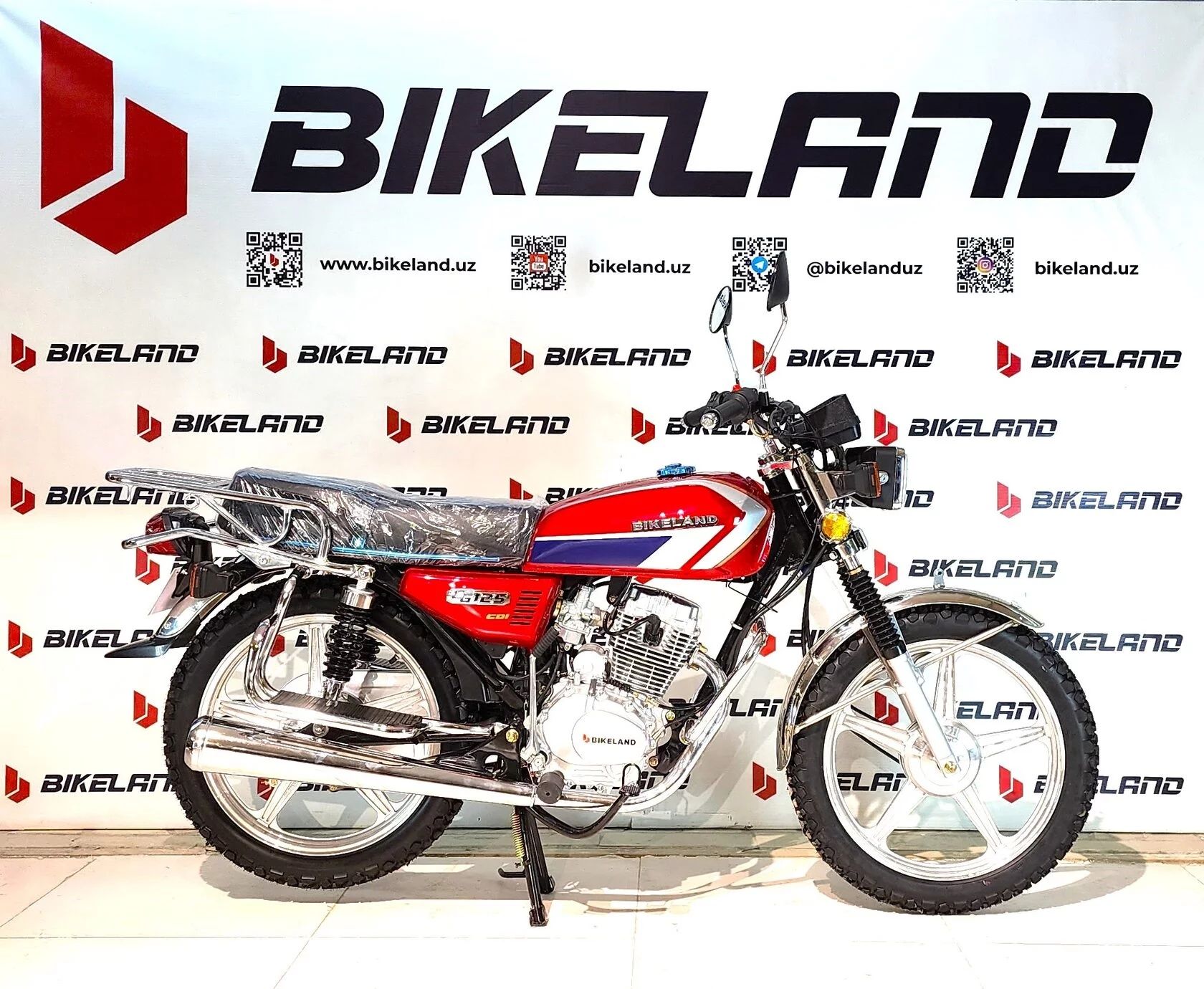 Новинка 2023года!!! Легендаргый мотоцикл Bikeland CG150 (Lifan 125-5)