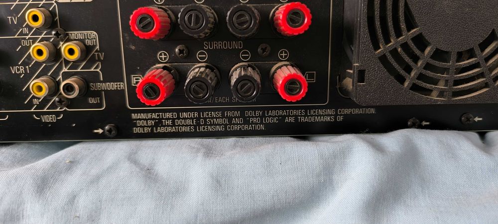 Technics av control stereo receiver sa-ax6