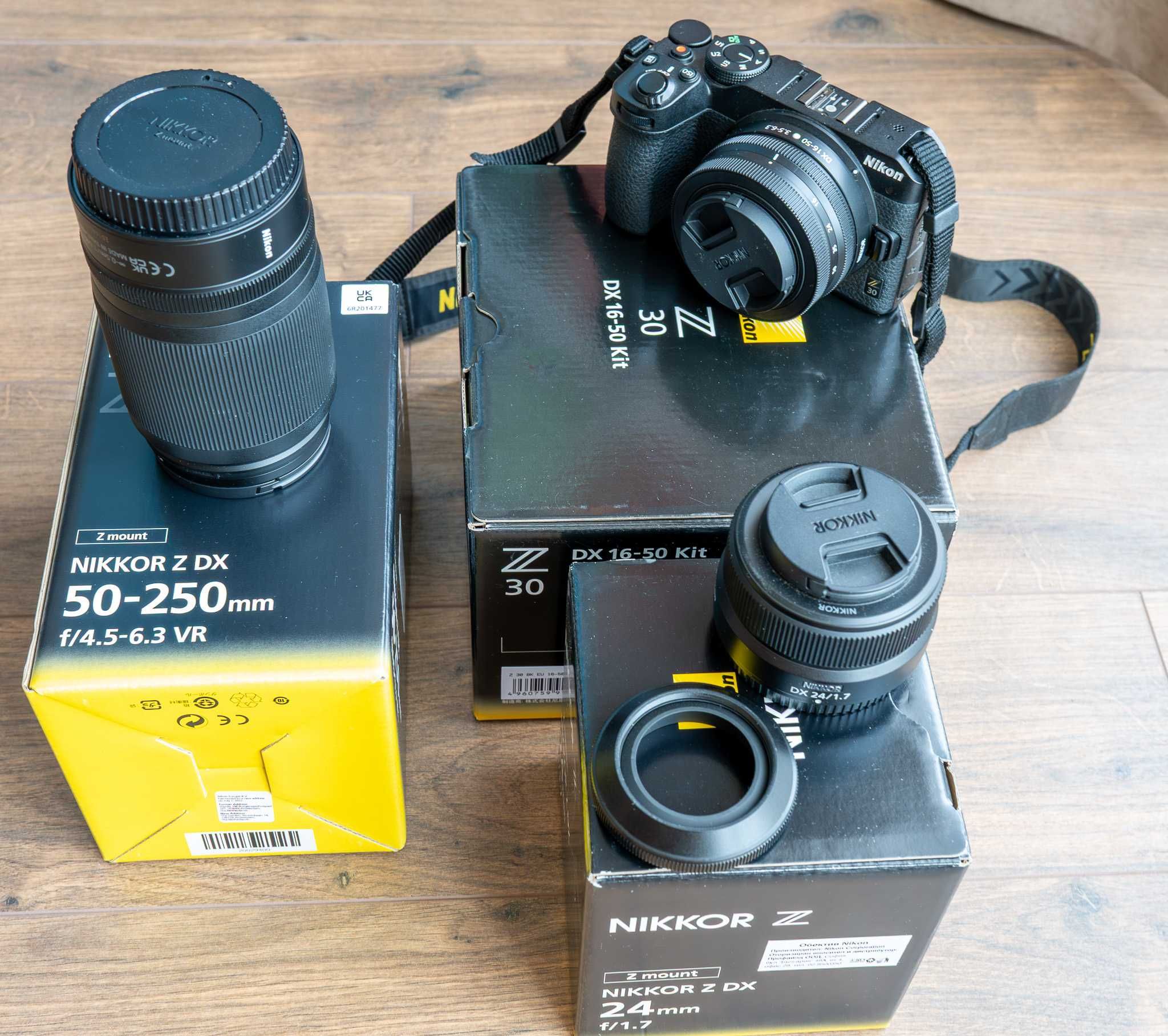 Nikon Z30 и Обектив Z 24mm f/1.7