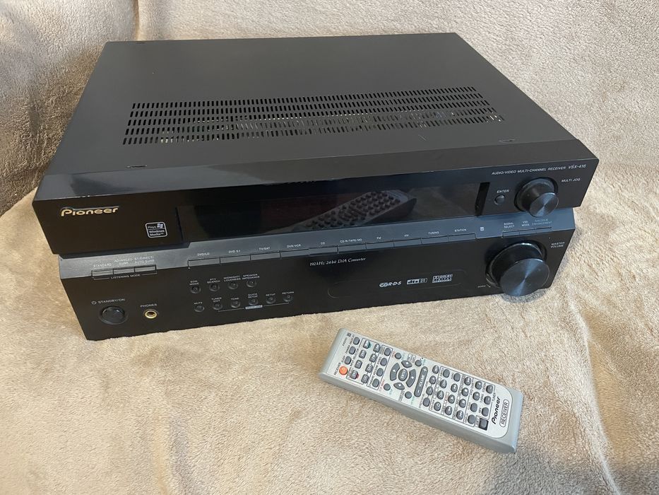 Stație Pioneer VSX-416 - Receiver Audio/Video 5.1 Canale + Telecomandă