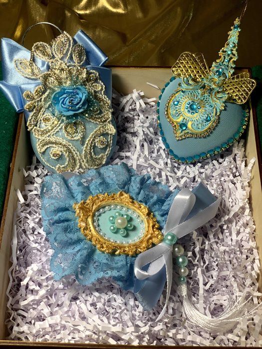 Ёлочные игрушки ручной работы