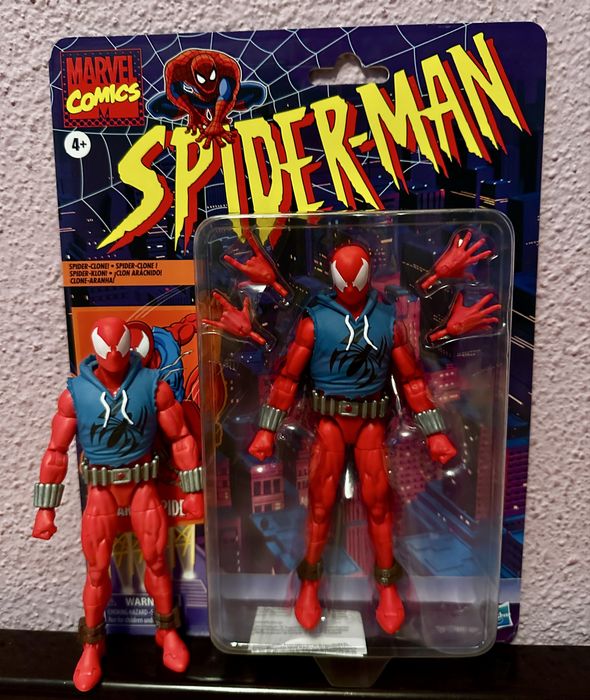 Figurina marvel legends Scarlet Spider