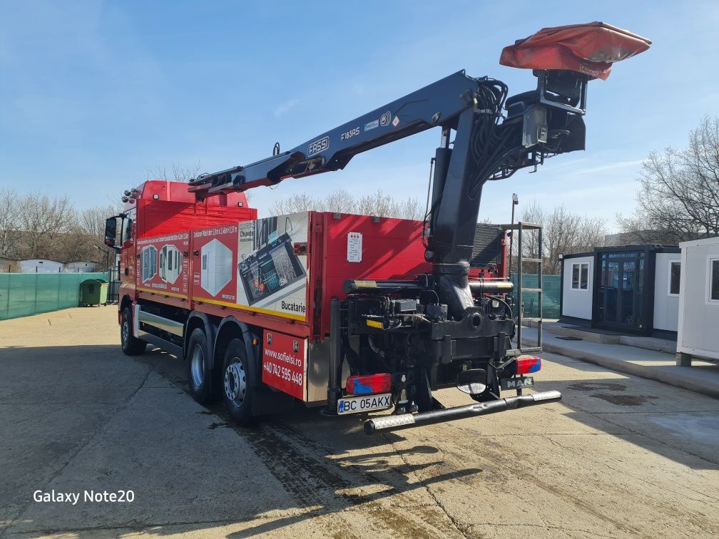 MAN TGX 480 cu Macara Fassi 185