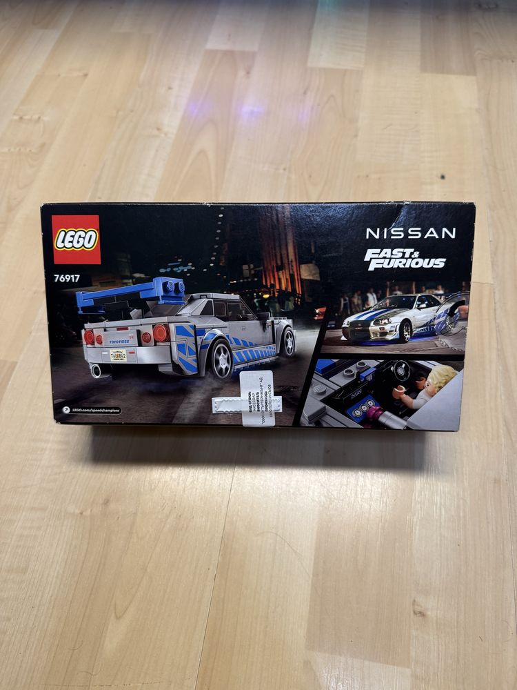 Чисто ново лего Nissan Skyline GTR R34 Fast & Furious ( 76917 )