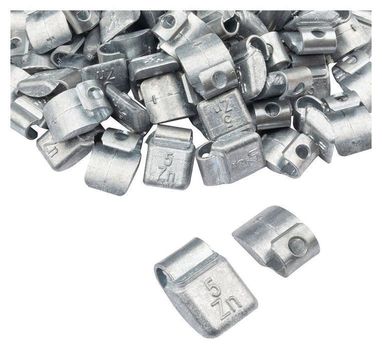 Cutie contragreutati pentru jante de tabla 5 grame - 100 buc - zn 1 kg