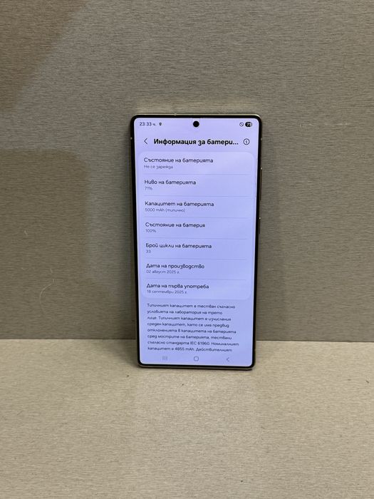 Продавам Samsung S25 ULTRA 33 цикъла