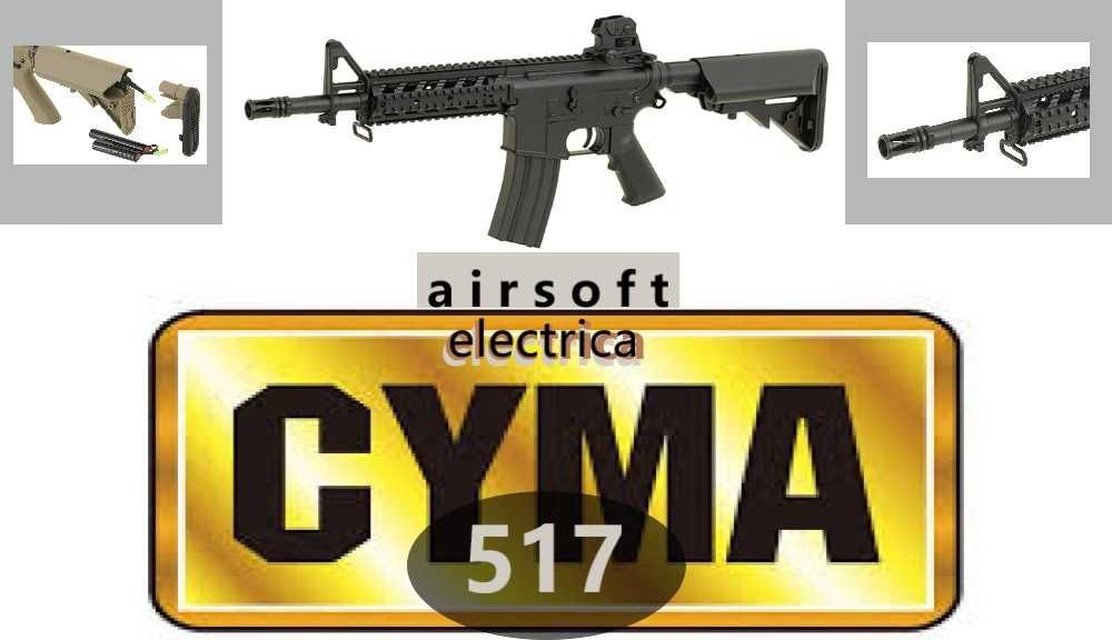 Airsoft Pusca COMBAT CM517 electrica marca C Y M A