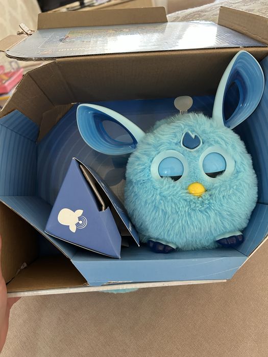 Furby ферби фёрби голубой