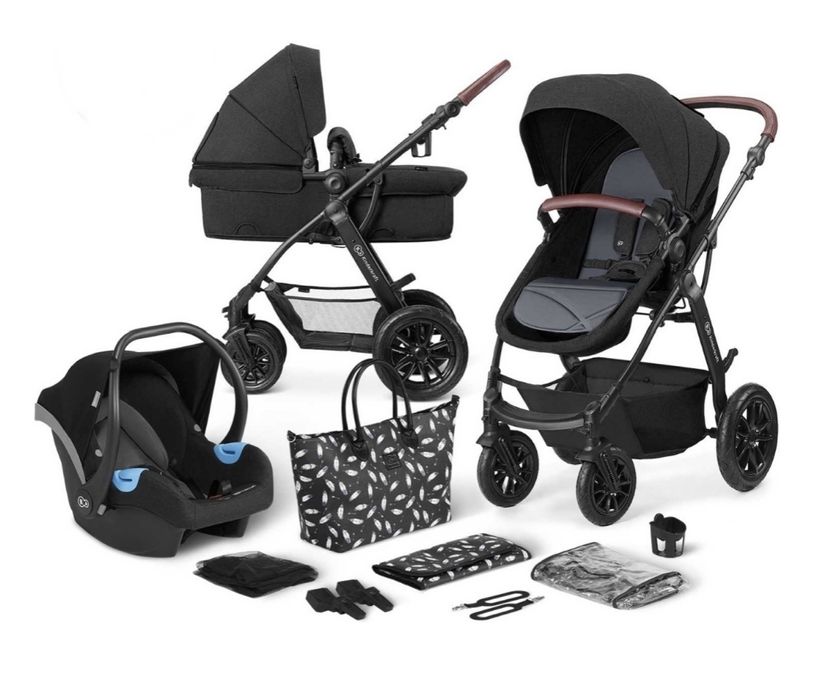 Коляска Kinderkraft Xmoov 3в1 черный