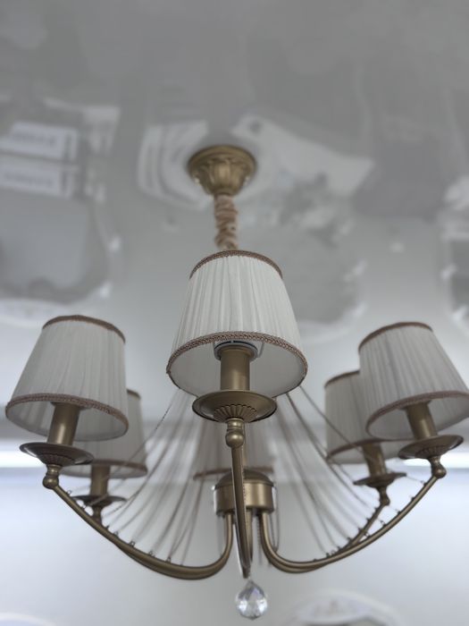 2 люстры + 2 бра в подарок! Все за 120000тг