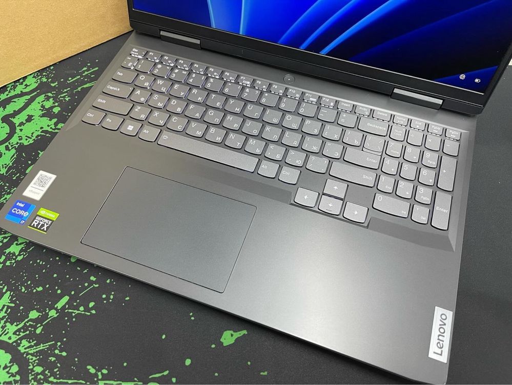 Мощный Ноутбук Lenovo ideaPad Gaming3-Core i5-12 16GB SSD512 RTX3050Ti