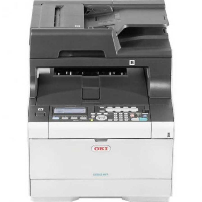 Multifunctional laser color OKI MC563, Duplex, Retea, A4, ADF