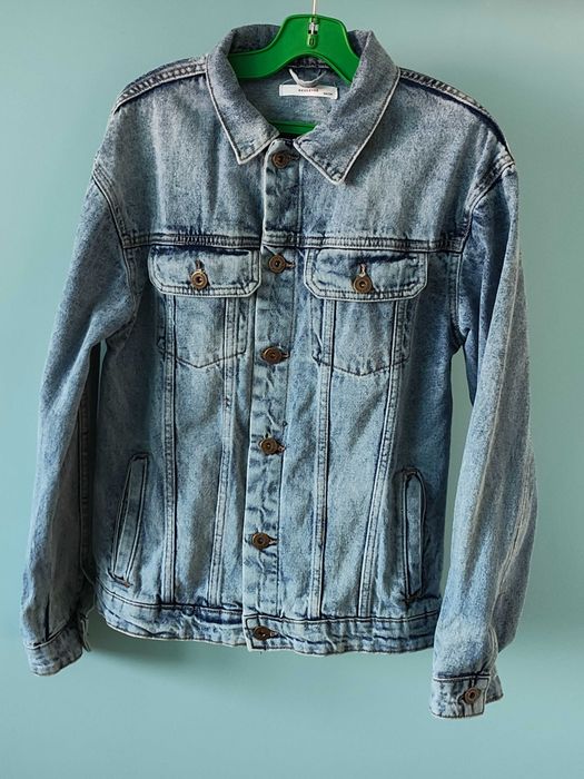 Детско дънково яке 164 см с джобове RESERVED