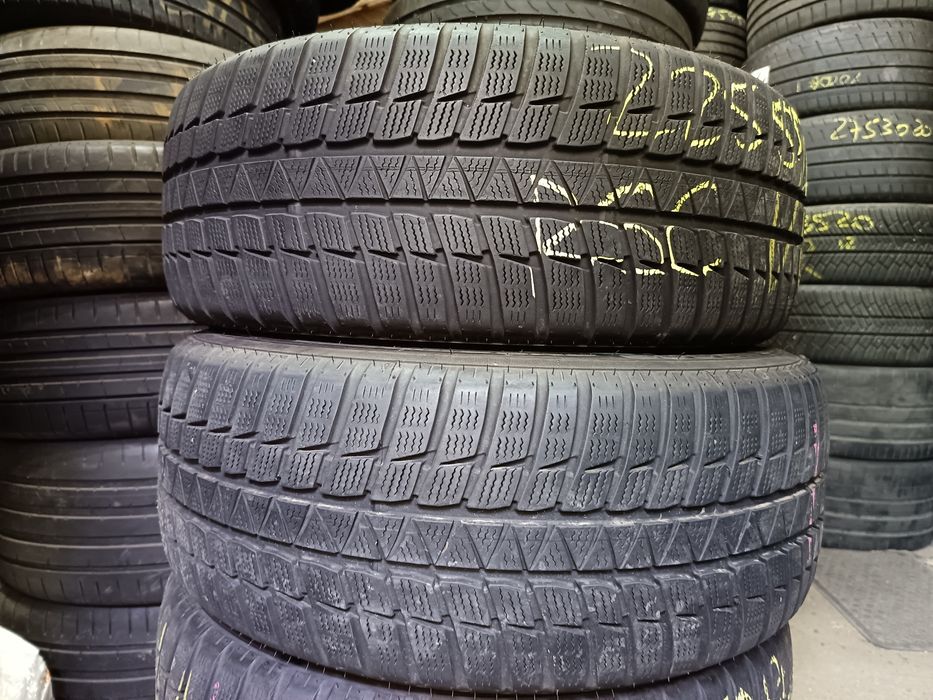 Anvelope MS iarna 225 55 17 falken runflat 2019 6.3-6.6mm