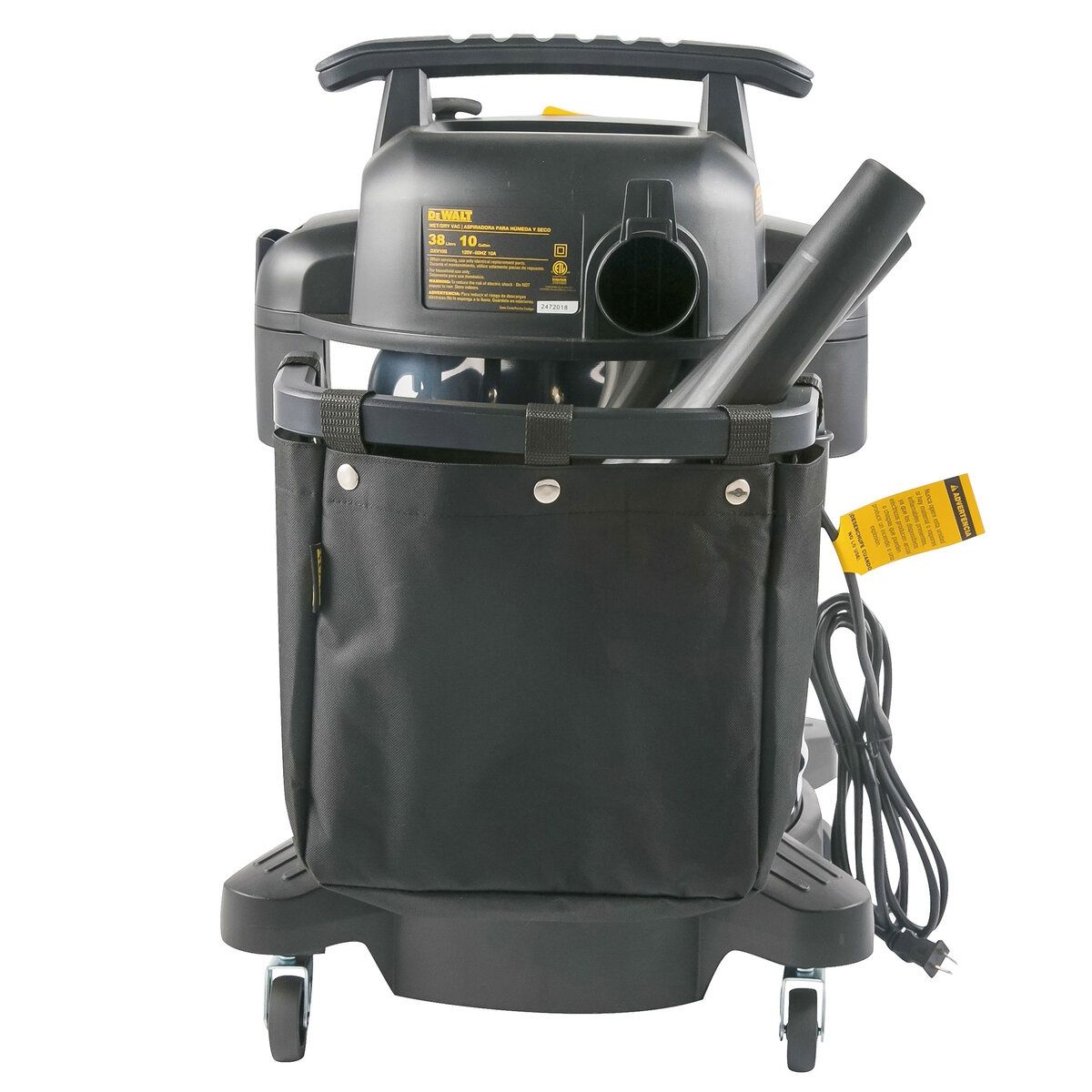 Прахосмукачка Dewalt DXV38S за сухо и мокро почистване
