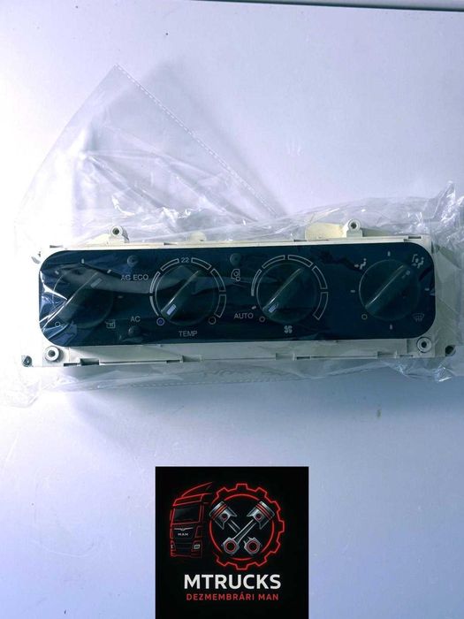 Panou control clima Original MAN TGA TGS TGX 81619906068 buton AC