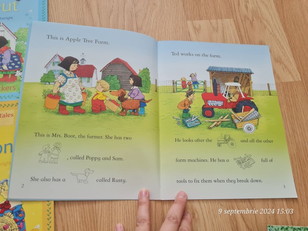 Colectia Usborne Poppy and Sam, Poppy si Sam