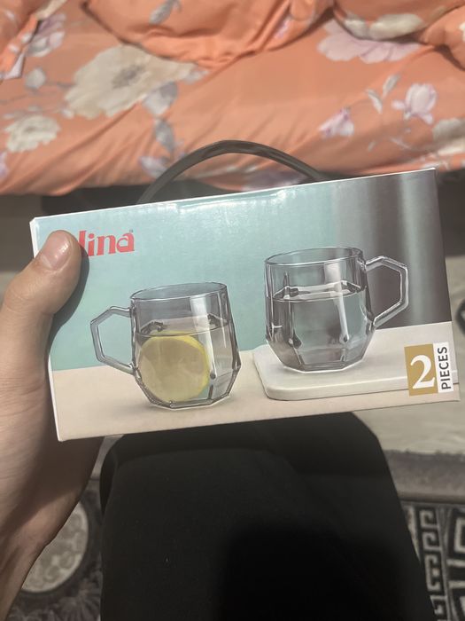 Стаканы новые 2 пары