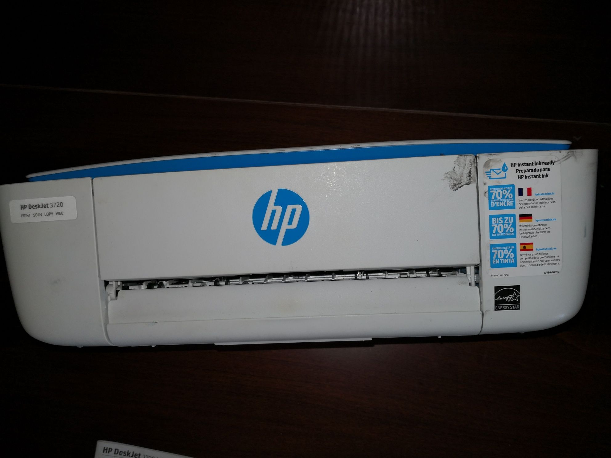 Продавам,
Работещ в отлично състояние
 HP DeskJet 3700 All-in-One