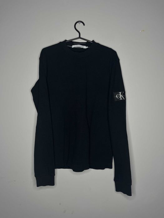 Calvin Klein Jeans Monogram Badge Sweatshirt Мъжка Блуза