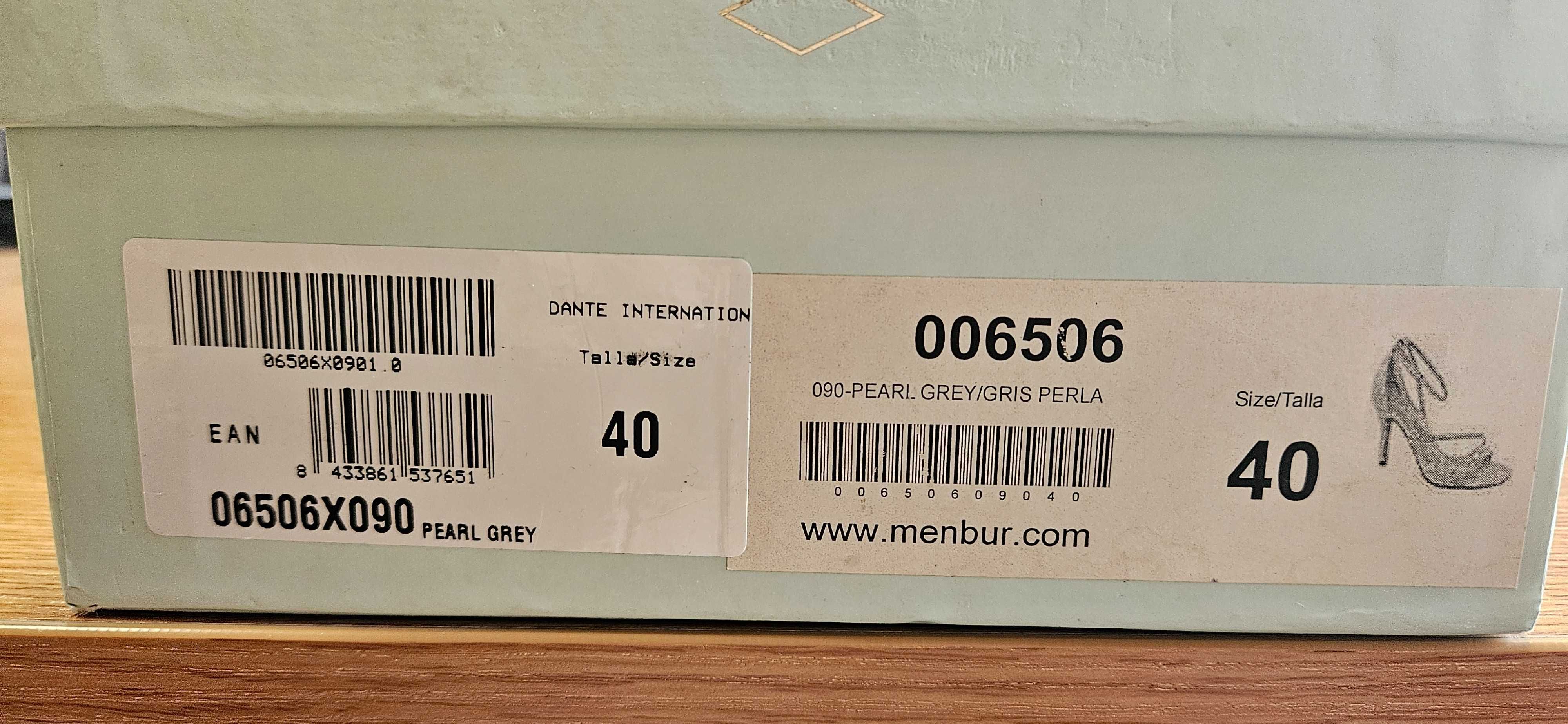 Tocuri noi, mărime 40, PACOMENA, gri perlat