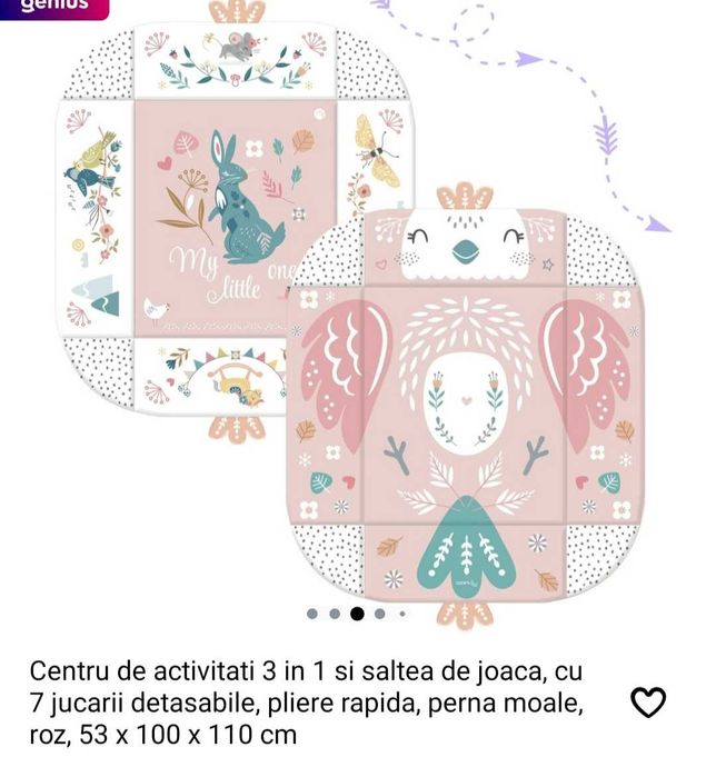 Saltea de activități bebeluși