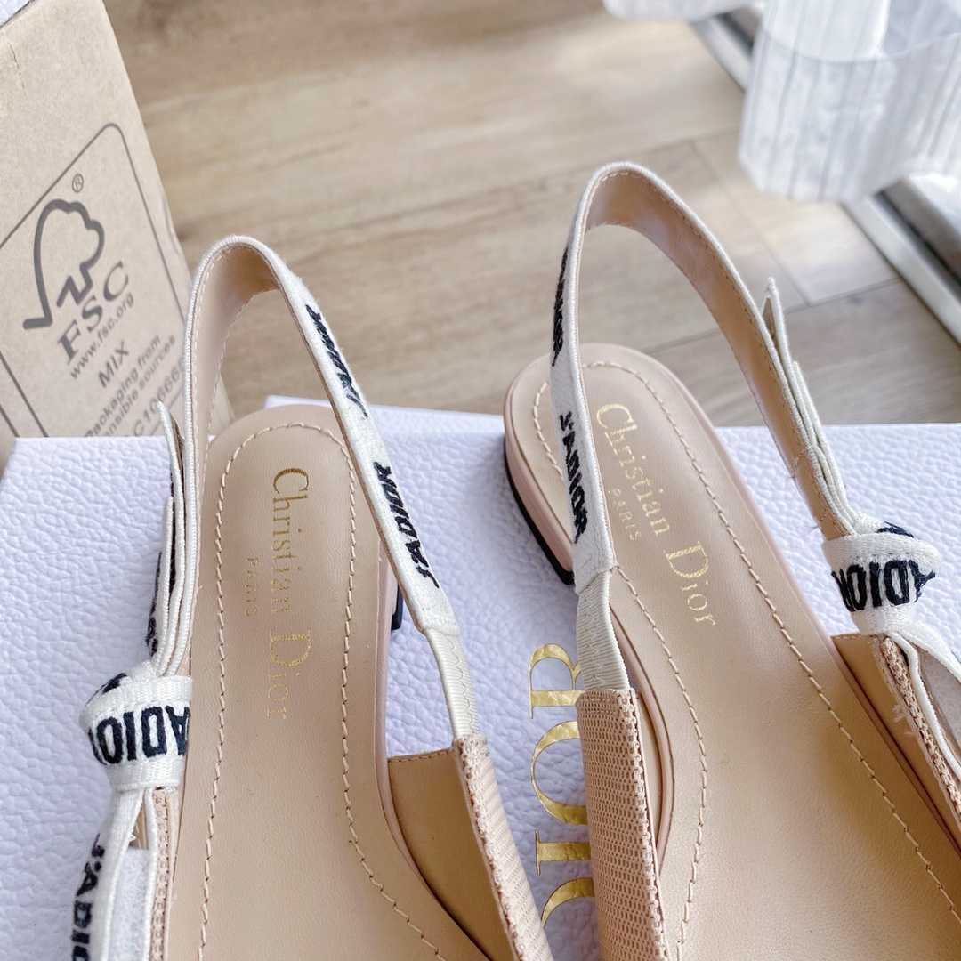Sandale Christian Dior J'Adior nude, pantofi Premium