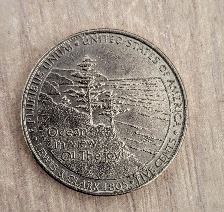 Lot monede vechi SUA America 5 cenți ('63, 69, 86, 99, '00), one dime