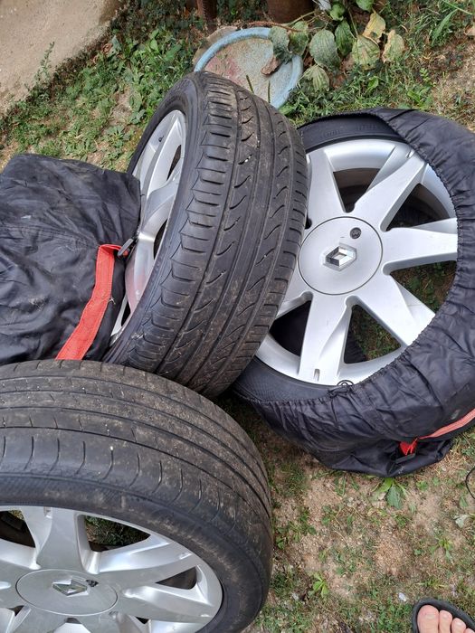 Jante Renault,Ford,Volvo,5x108 cu anvelope vară 205/50/R17