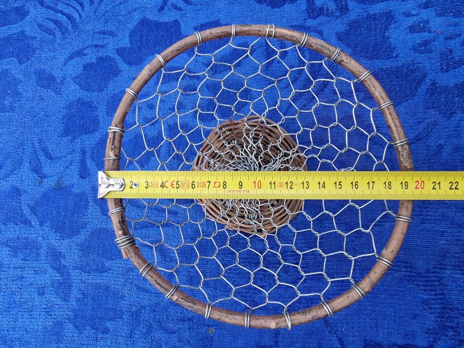 Cos pentru fructe paine, impletit, oval, 20 x 7 cm