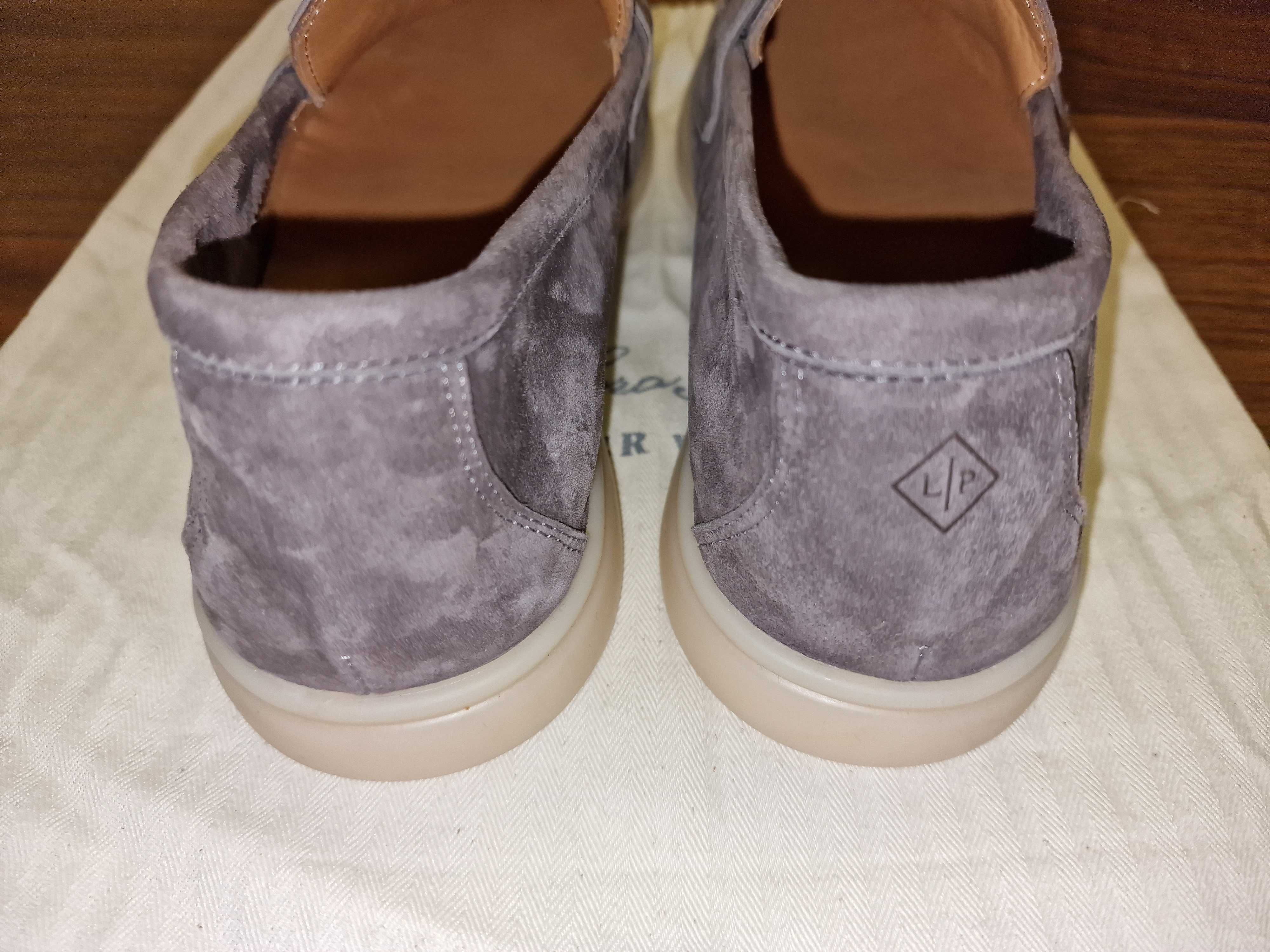 Mocasini piele intoarsa