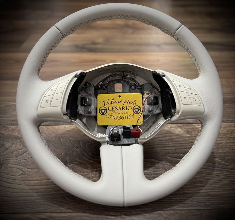 Volan piele nappa naturală Fiat 500
