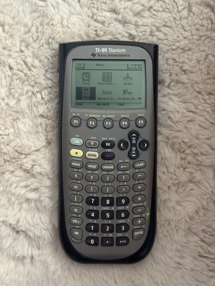 Calculator Grafic TI-89 Titanium Texas Instruments CAS SAT
