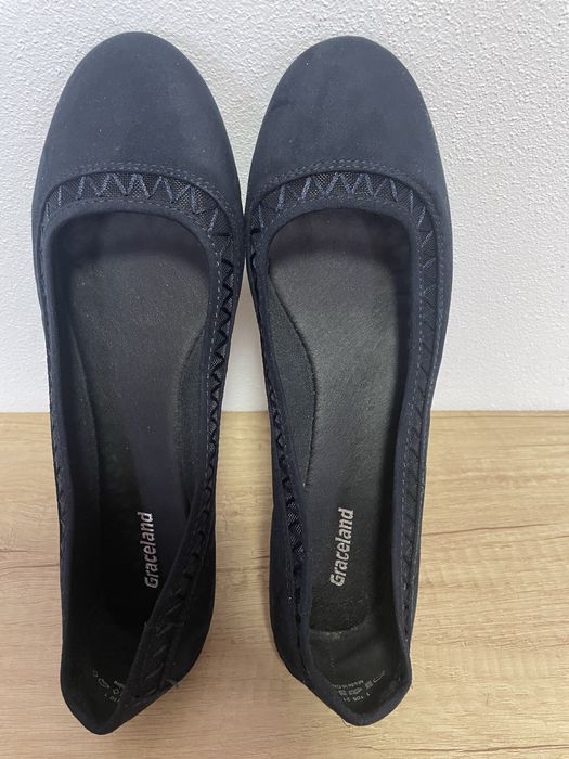 Incaltaminte (balerini) navy noi