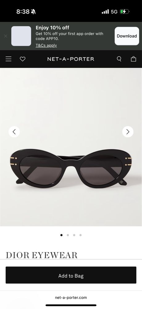 Очила Christian Dior