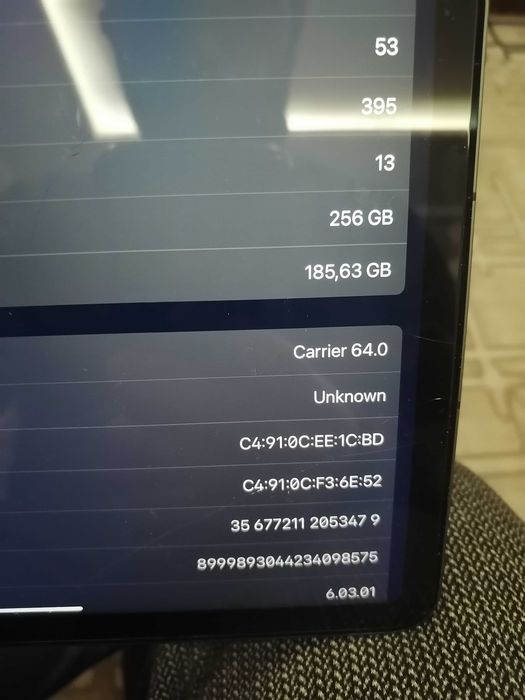 Ipad Air 4th gen+stilus+klava+2ta chexol 256gb+sim+fleshka