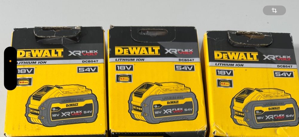 Acumulatori/Baterii dewalt XR Flex Volt 9Ah