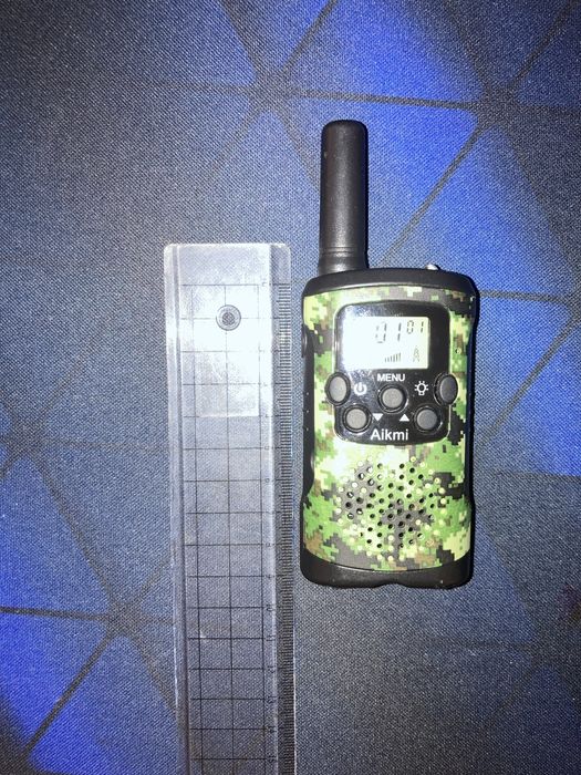 Set 2 Walkie Talkie Aikmi Rosu/Verde Camo