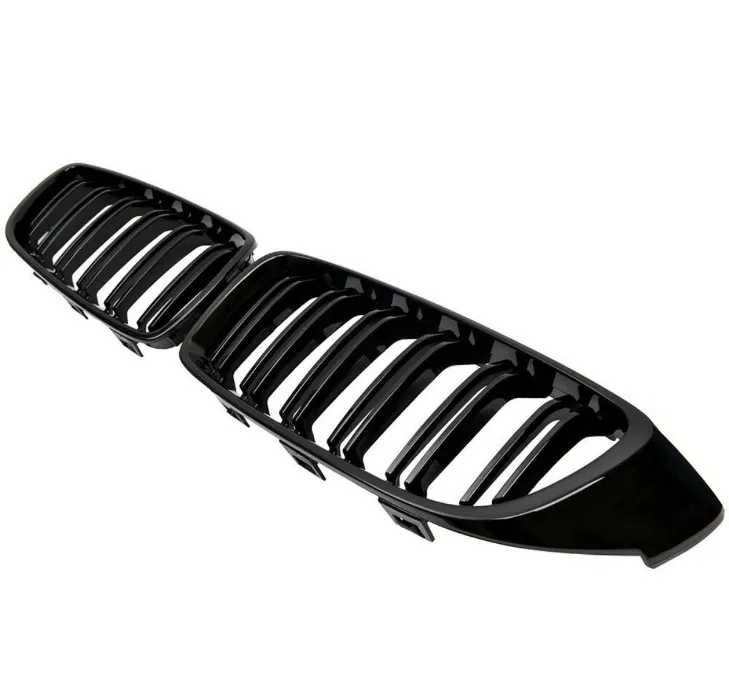 Черни двойни бъбреци пиано лак БМВ BMW F32 F33 F36 / 2013 - 2017