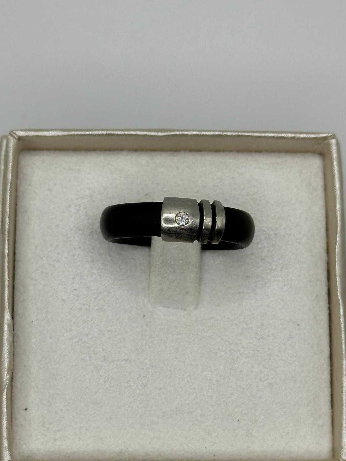 INEL PLATINA 950 + Silicon + 1 Diamant = 0.03CT - Mar. 56 - Deosebit !