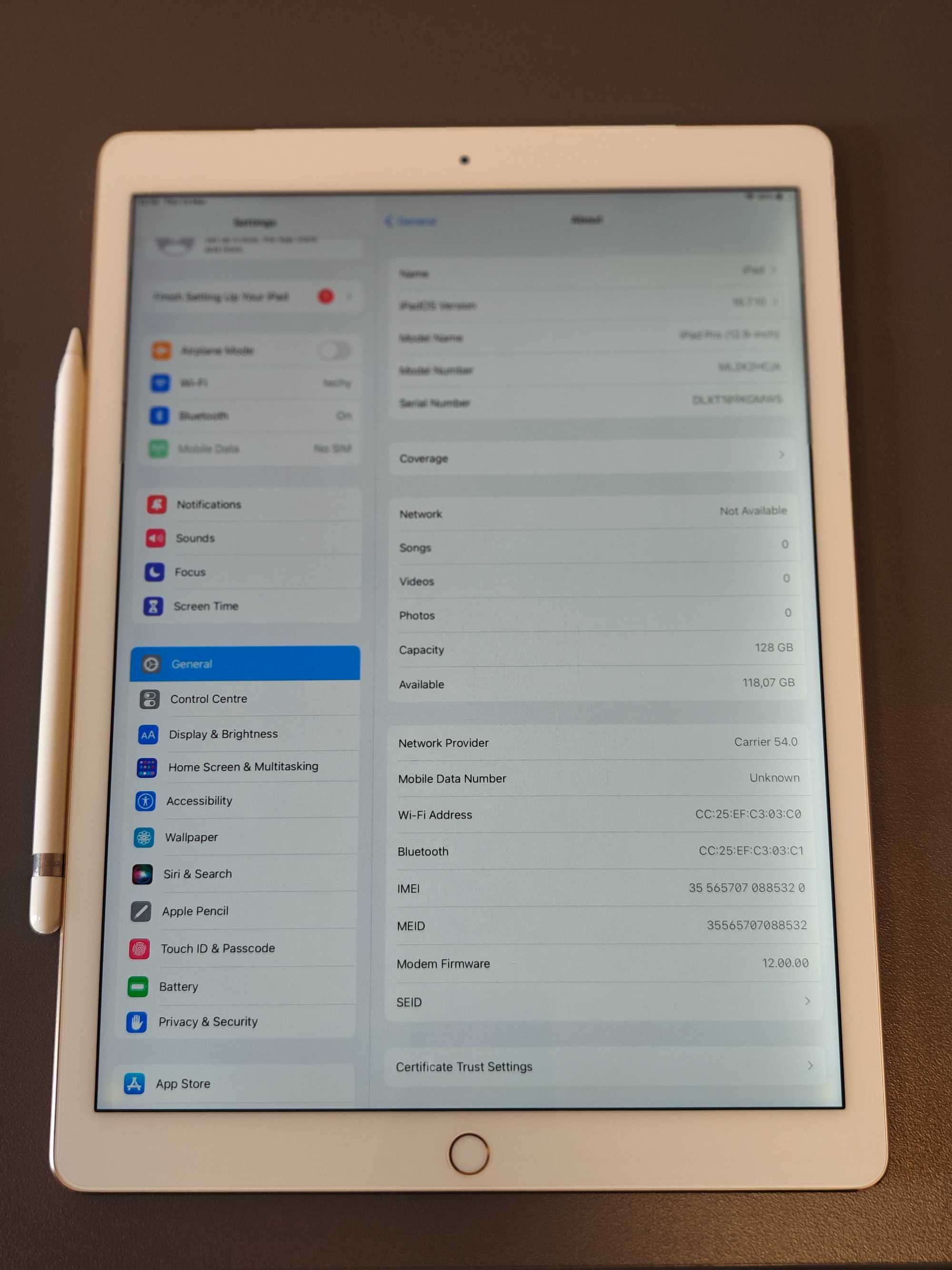 iPad Pro 12.9 1st gen 128 GB Cellular