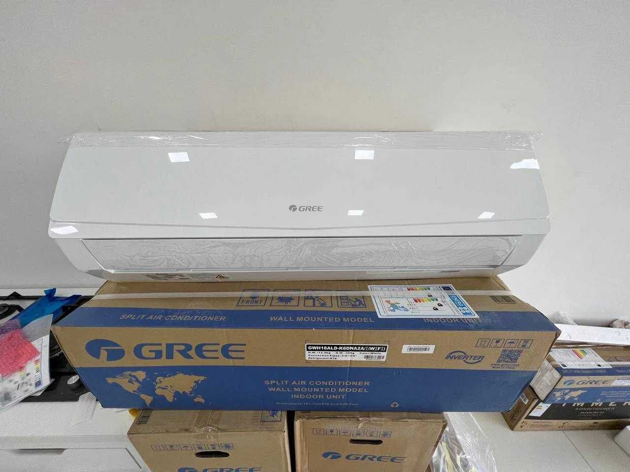 Кондиционер Gree 18 Inverter,Гарантия  доставка бесплатно