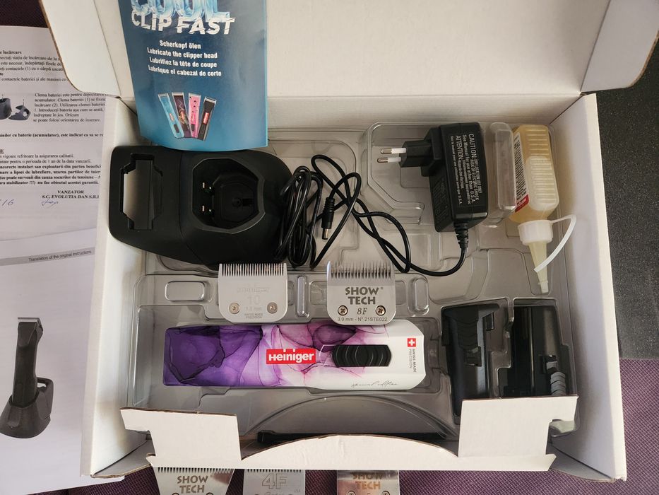 Masina de tuns animale Heiniger