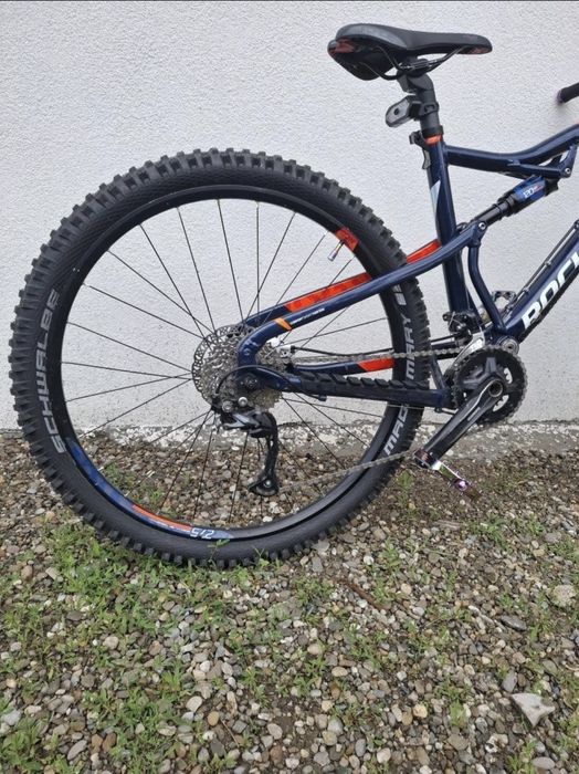 Bicicletă Rockrider 540S custom 
Specificații:
-roți 27.5 cu cauc