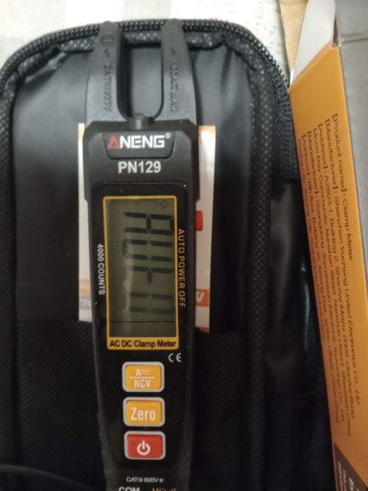 мултицет и ампер клещи