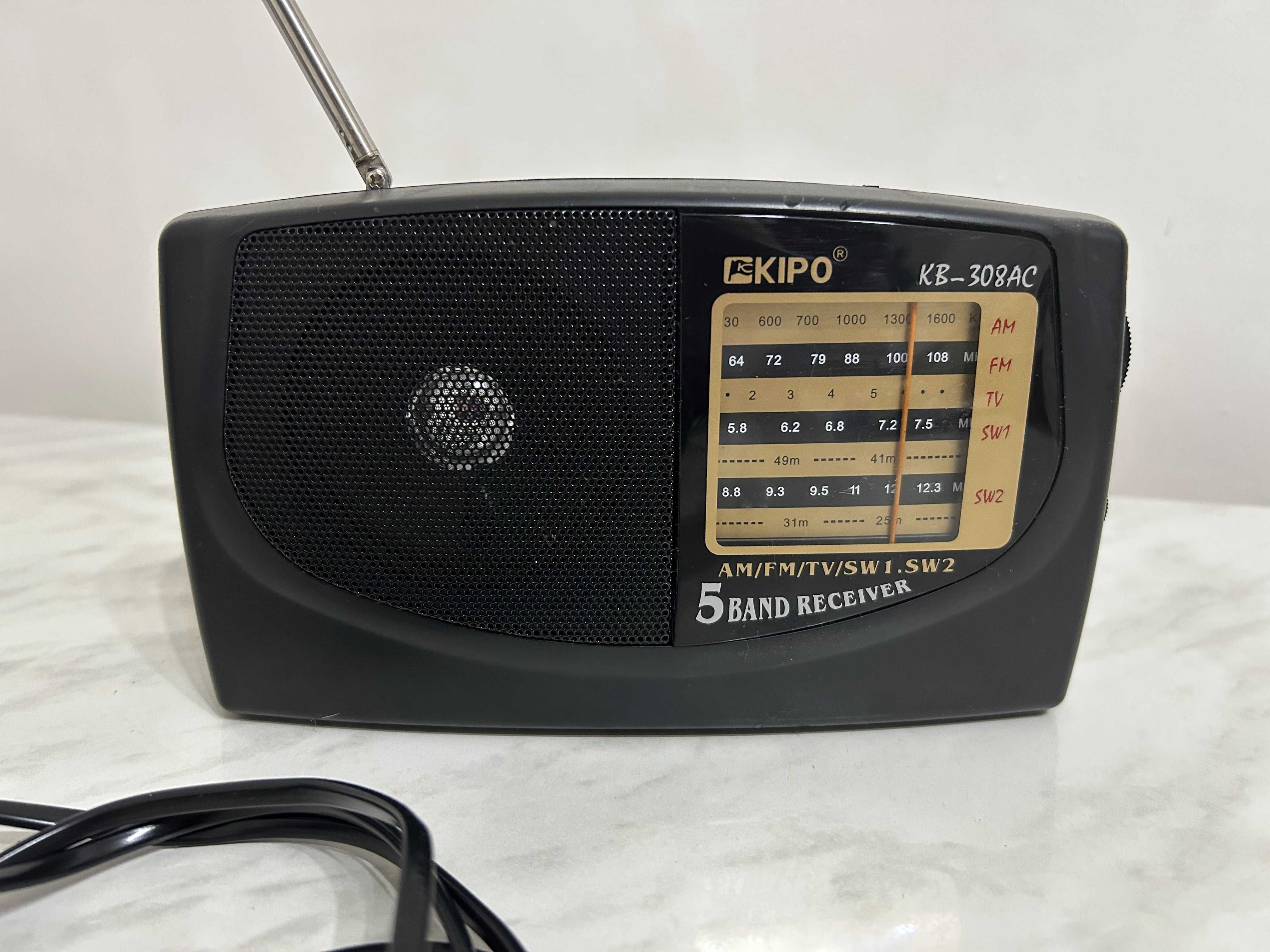 Радио KIPO Radio KB-308AC | Переносное Радио FM | Радио приемник
