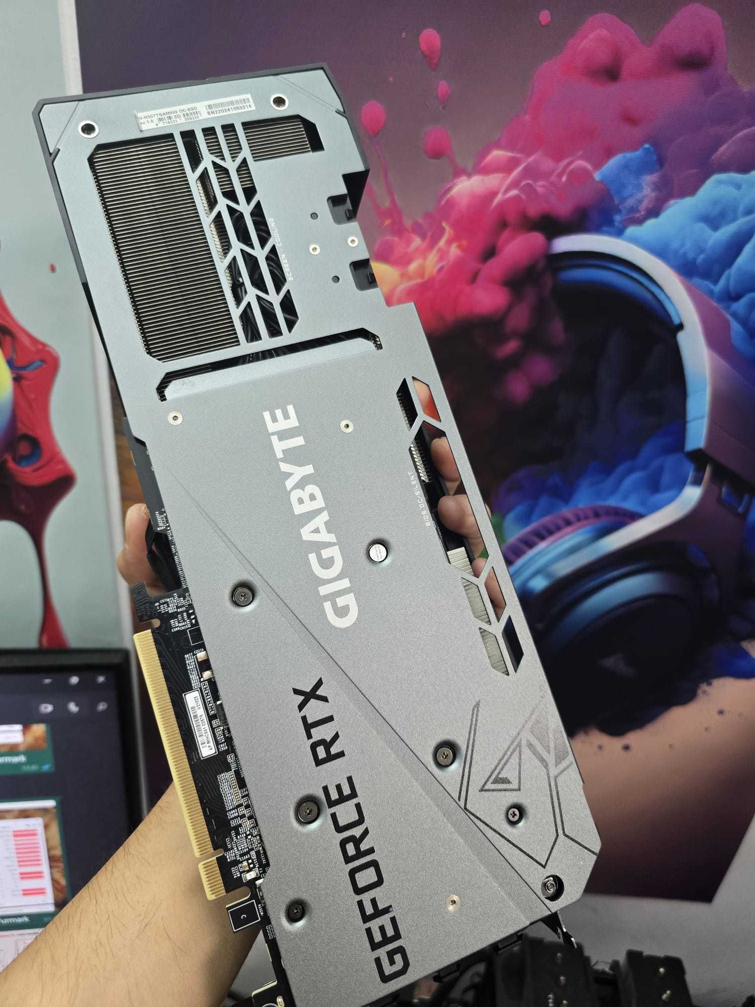 Placa video RTX 3070 Ti GIGABYTE GAMING OC LHR 8GB GDDR6X 256-bit